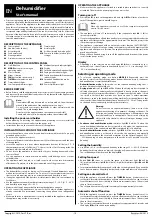 Preview for 10 page of Sencor SDH 2020WH Manual