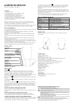 Предварительный просмотр 4 страницы Sencor SEP 500 BT BK User Manual