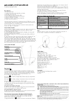 Предварительный просмотр 8 страницы Sencor SEP 500 BT BK User Manual