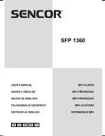 Sencor SFP 1360 User Manual preview