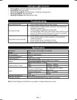 Предварительный просмотр 5 страницы Sencor SFP 1360 User Manual