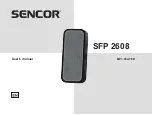 Sencor SFP 2608 User Manual предпросмотр