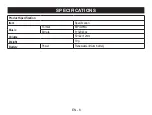 Preview for 6 page of Sencor SFP 2608 User Manual