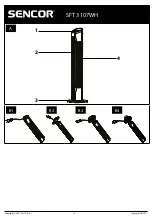 Предварительный просмотр 3 страницы Sencor SFT 3107WH User Manual