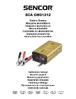 Sencor SGA CHG1212 Instruction Manual предпросмотр