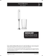 Sencor SHB 31GR User Manual preview