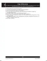 Preview for 4 page of Sencor SHB 332-NAA1 User Manual