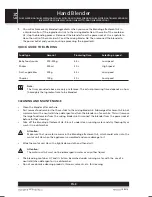 Preview for 8 page of Sencor SHB 332-NAA1 User Manual