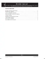 Preview for 12 page of Sencor SHB 332-NAA1 User Manual