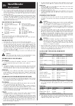 Preview for 5 page of Sencor SHB 4450WH Manual