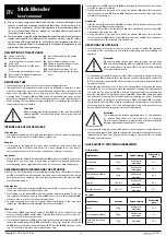 Preview for 5 page of Sencor SHB 5600GG User Manual