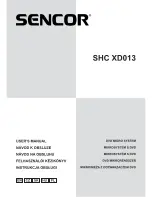 Sencor SHC XD013 User Manual предпросмотр