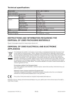 Предварительный просмотр 22 страницы Sencor SHC XD013 User Manual