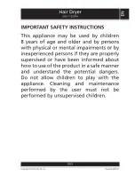 Preview for 3 page of Sencor SHD 7120WH User Manual