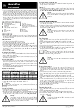 Preview for 7 page of Sencor SHF 901WH Translation Of The Original Manual