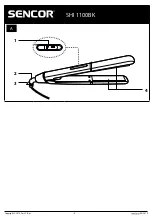 Preview for 4 page of Sencor SHI 1100BK Original Manual