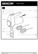 Предварительный просмотр 4 страницы Sencor SHM 5207SS Translation Of The Original Manual