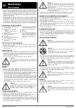 Предварительный просмотр 5 страницы Sencor SHM 5207SS Translation Of The Original Manual