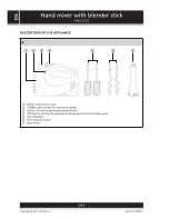 Предварительный просмотр 4 страницы Sencor SHM 5270 Instruction Manual