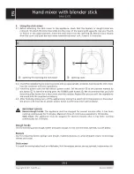 Предварительный просмотр 6 страницы Sencor SHM 5270 Instruction Manual