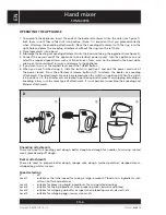 Предварительный просмотр 6 страницы Sencor SHM 6203SS User Manual