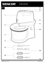 Preview for 4 page of Sencor SHM 6206SS Original Manual