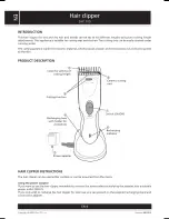 Preview for 4 page of Sencor SHP 100 User Manual