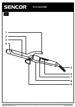 Preview for 4 page of Sencor SHS 8603BK Translation Of The Original Manual