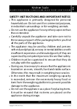 Preview for 3 page of Sencor SKS 5020WH User Manual