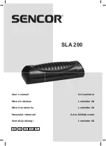 Sencor SLA 200 User Manual preview