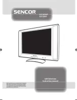 Sencor SLE 26F06T Instruction Manual preview