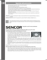 Preview for 6 page of Sencor SLE 3210M4 Instruction Manual