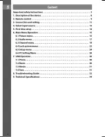 Preview for 2 page of Sencor SLE 40F10M4 Instruction Manual