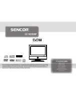 Sencor SLT 1055DVDP Owner'S Manual preview