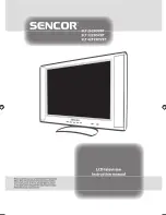 Sencor SLT 2629DVBT Instruction Manual preview