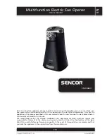 Sencor SMO 6601 User Manual preview