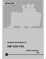 Sencor SMP 5001 PRO User Manual preview