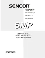 Preview for 1 page of Sencor SMP 8000 User Manual