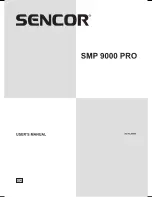 Предварительный просмотр 1 страницы Sencor SMP 9000 PRO User Manual