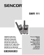 Предварительный просмотр 1 страницы Sencor SMR 111 Owner'S Manual