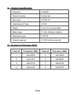 Предварительный просмотр 10 страницы Sencor SMR 111 Owner'S Manual