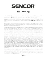 Предварительный просмотр 42 страницы Sencor SMR 111 Owner'S Manual