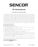 Предварительный просмотр 52 страницы Sencor SMR 111 Owner'S Manual