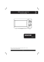 Preview for 41 page of Sencor SMW 2717 Instruction Manual