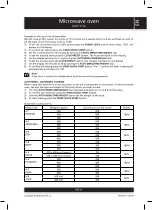 Preview for 11 page of Sencor SMW 3720 Operating Instructions Manual