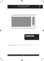 Preview for 9 page of Sencor SMW 6020 Instruction Manual