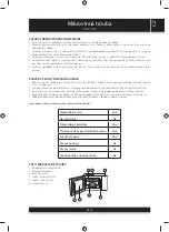 Preview for 13 page of Sencor SMW 6020 Instruction Manual