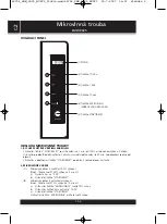 Preview for 14 page of Sencor SMW 6025 Instruction Manual