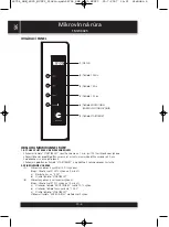 Preview for 22 page of Sencor SMW 6025 Instruction Manual