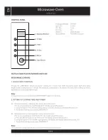 Preview for 6 page of Sencor SMW 6125 Instruction Manual